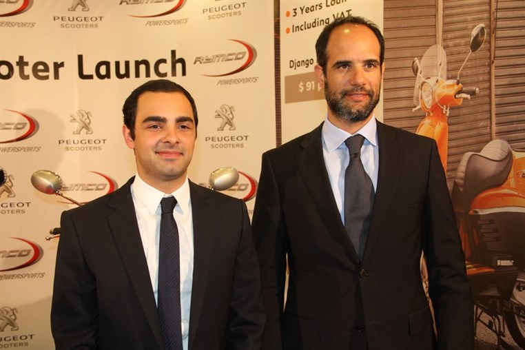 Launch of Peugeot Django Scooters by Rymco